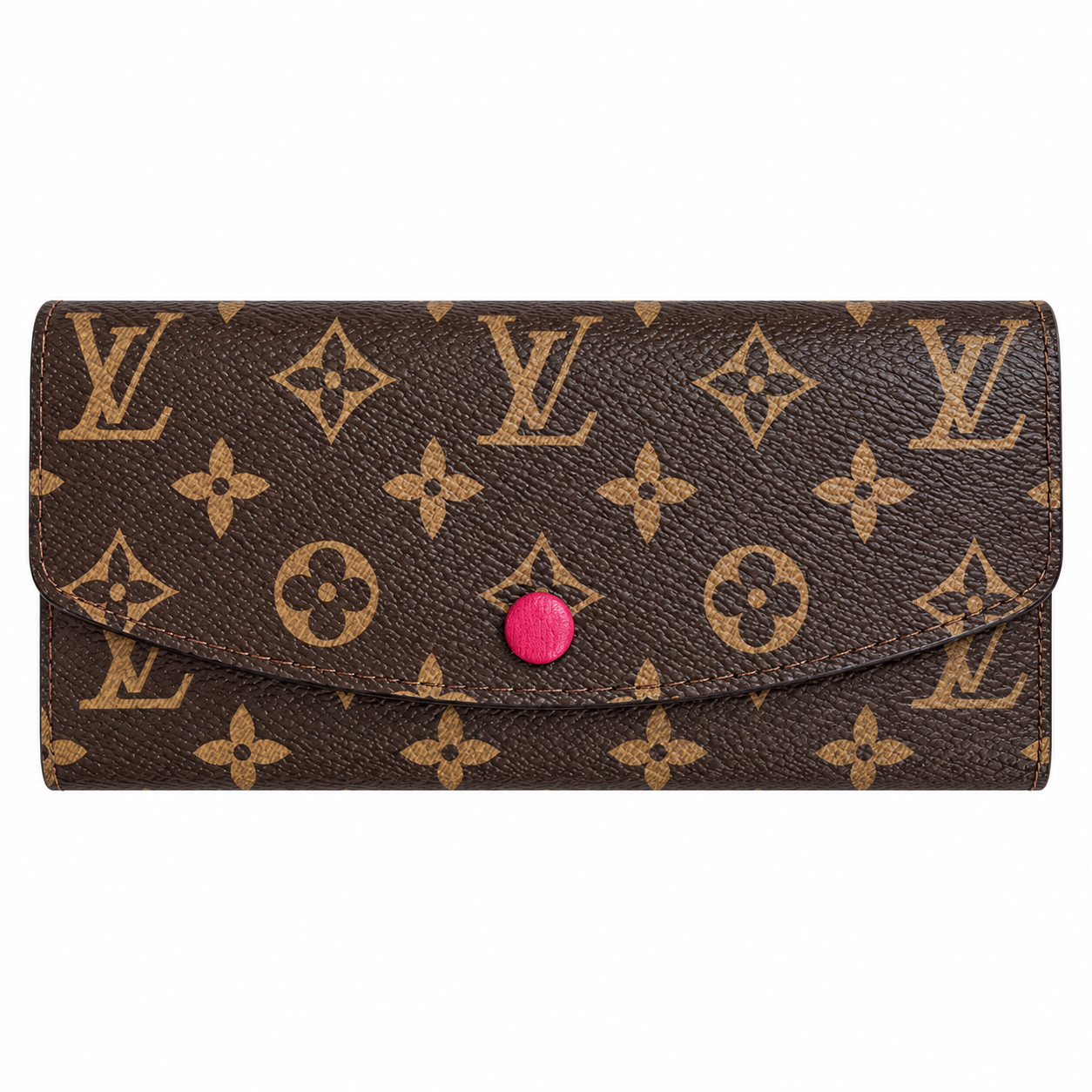 LOUIS VUITTON SARAH MONOGRAM WALLET - BROWN/PINK