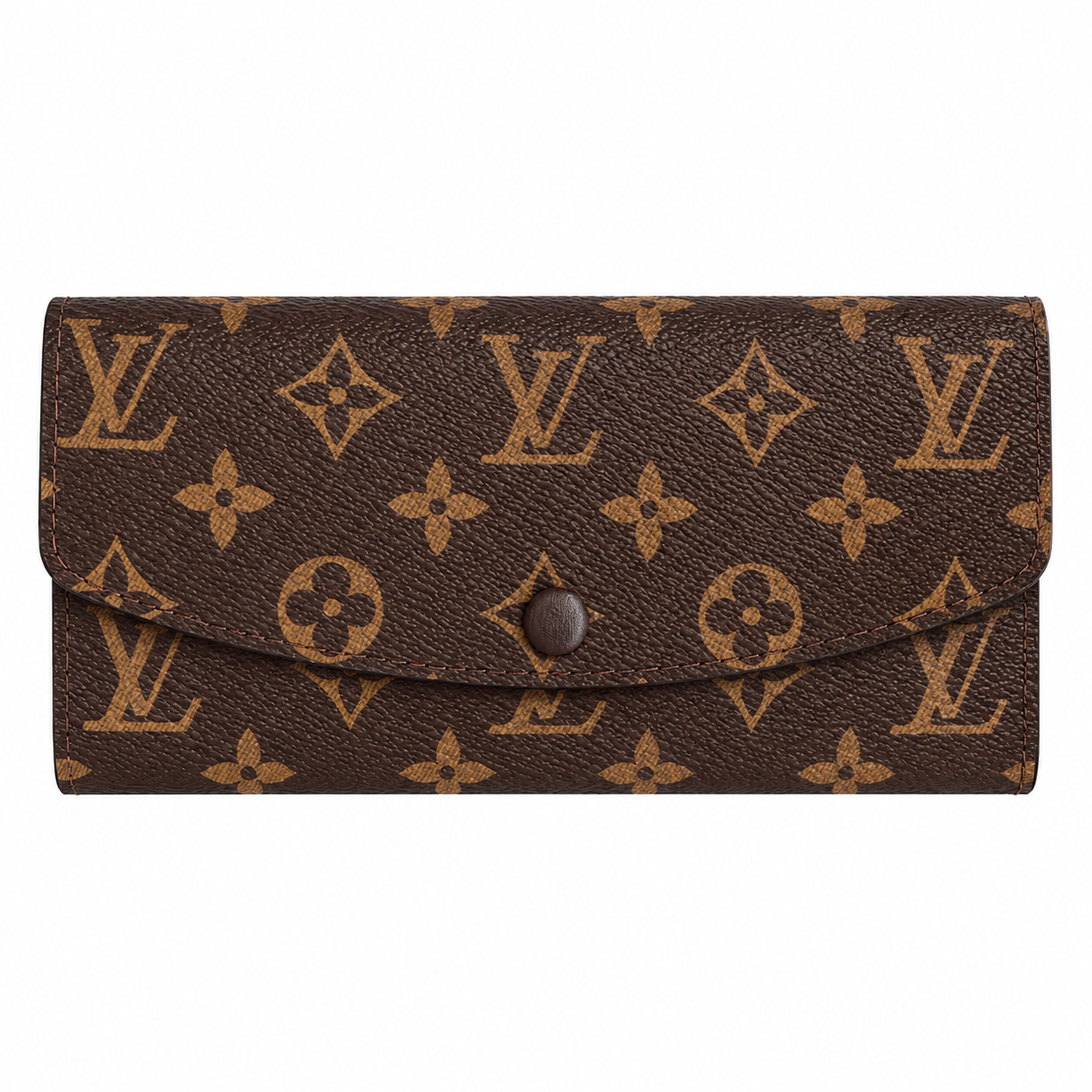 LOUIS VUITTON SARAH MONOGRAM WALLET - BROWN/BROWN