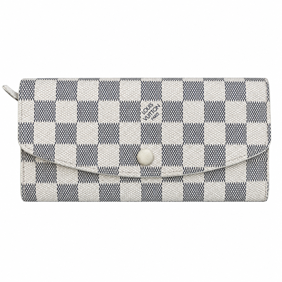 LOUIS VUITTON SARAH DAMIER WALLET - WHITE