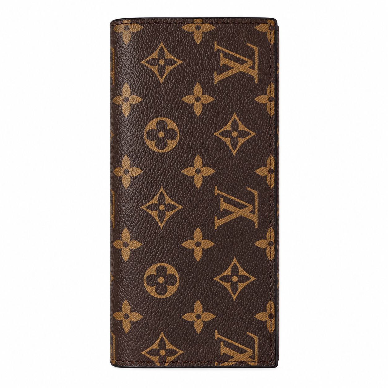 LOUIS VUITTON MONOGRAM CLIP 3 SIDED WALLET - BROWN