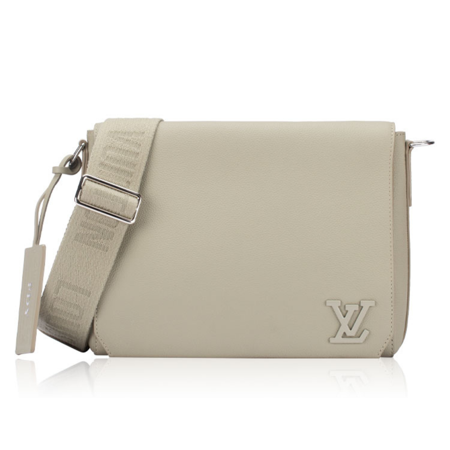 LOUIS VUITTON TAIGA DISTRICT BAG MENS - CREAM