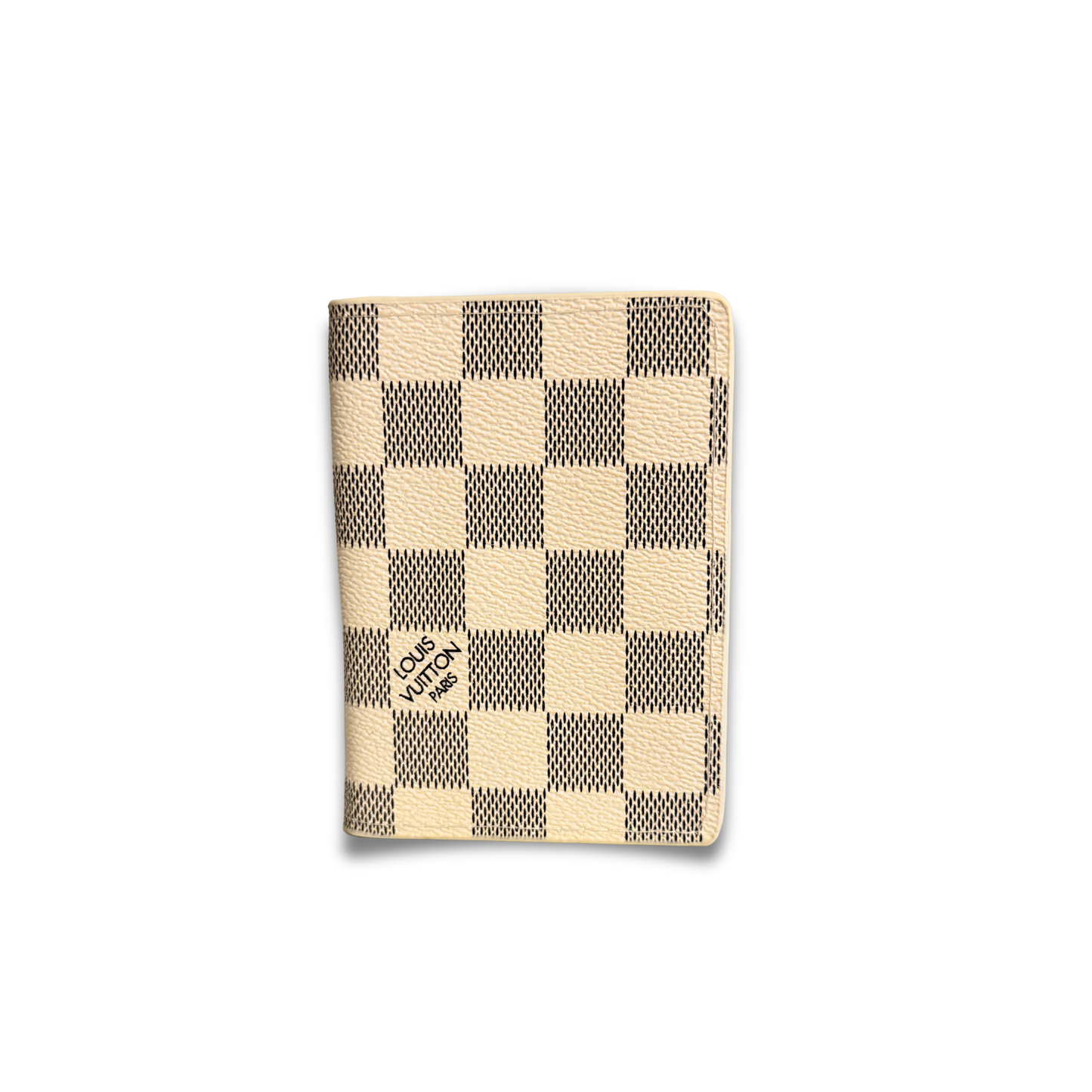 LOUIS VUITTON DAMIER FLIP CARD HOLDER - WHITE