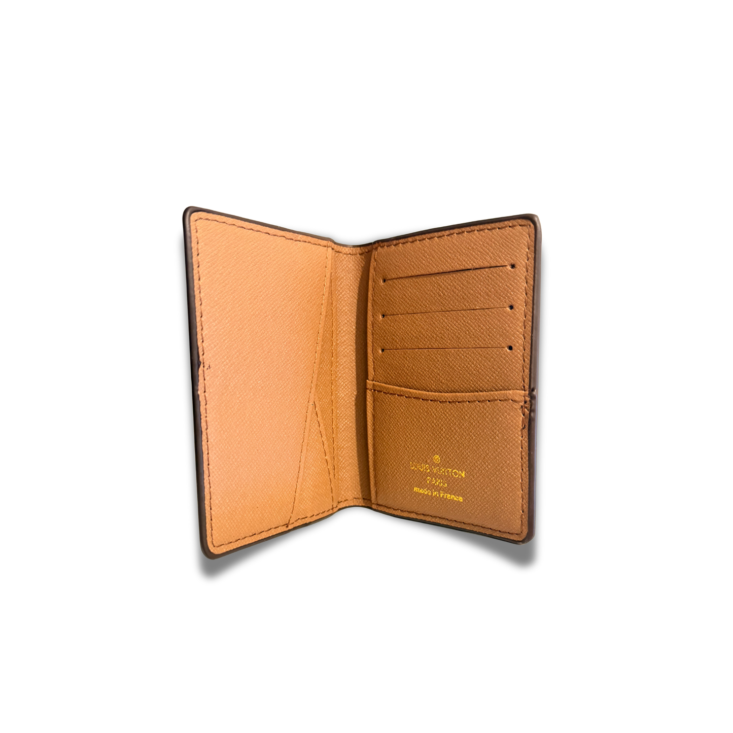 LOUIS VUITTON HOLLYWOOD FLIP CARD HOLDER - BROWN