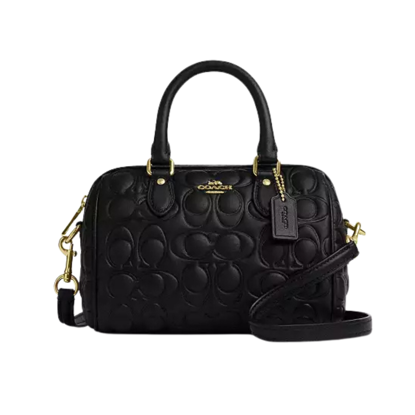 COACH MINI ROWAN CROSSBODY BAG - BLACK