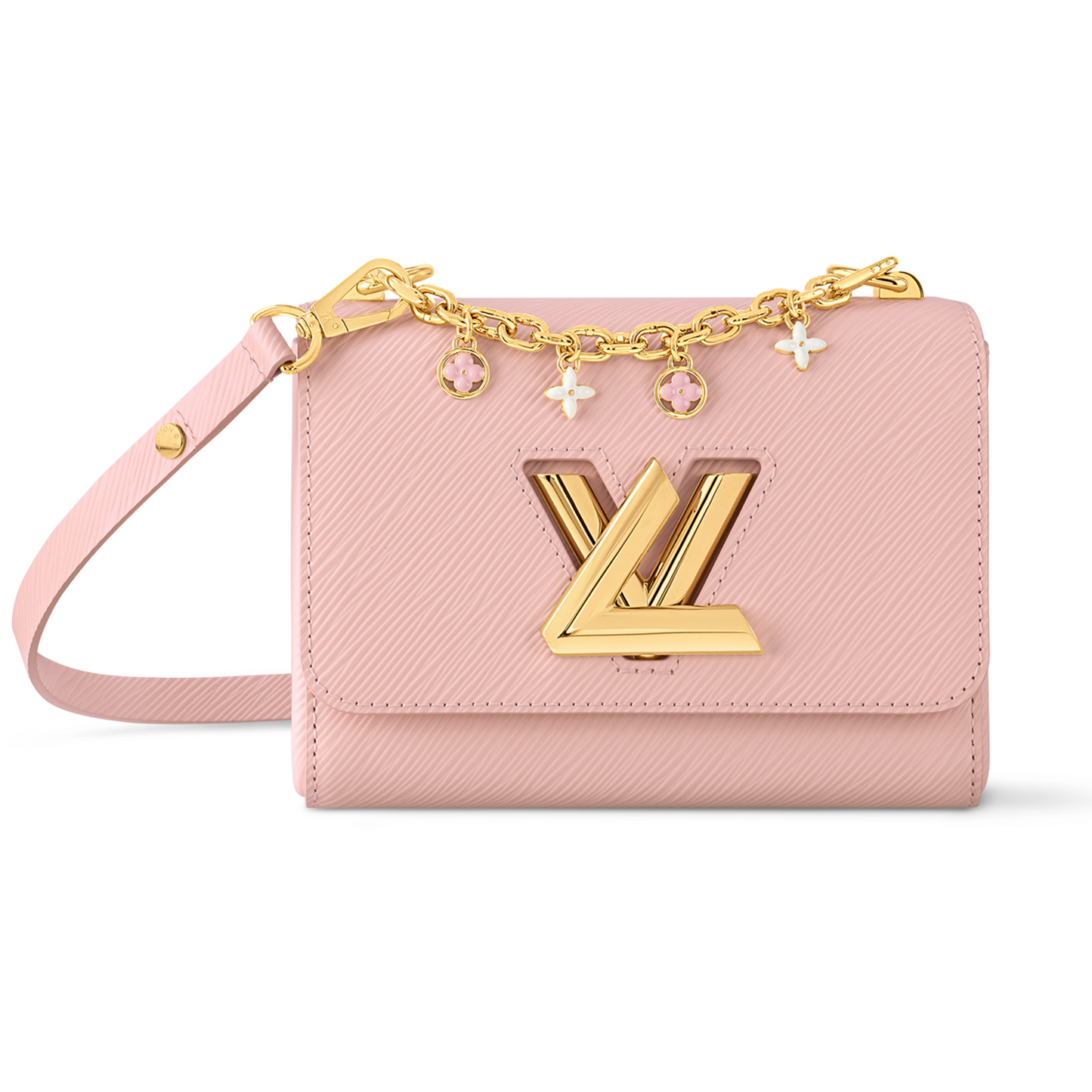 LOUIS VUITTON TWIST PM EPI BAG - PINK