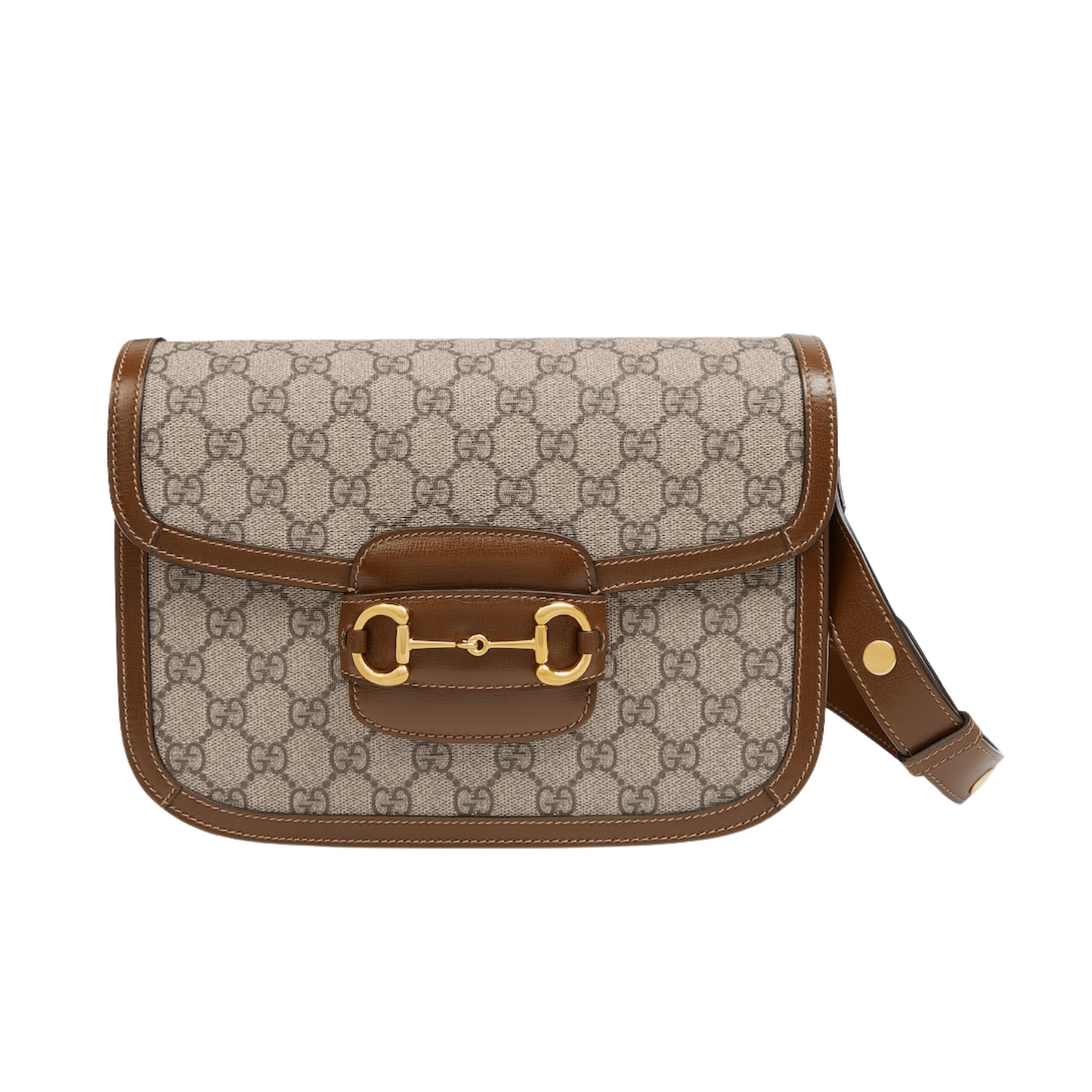 GUCCI HORSEBIT 1955 MEDIUM SHOULDER BAG - BROWN