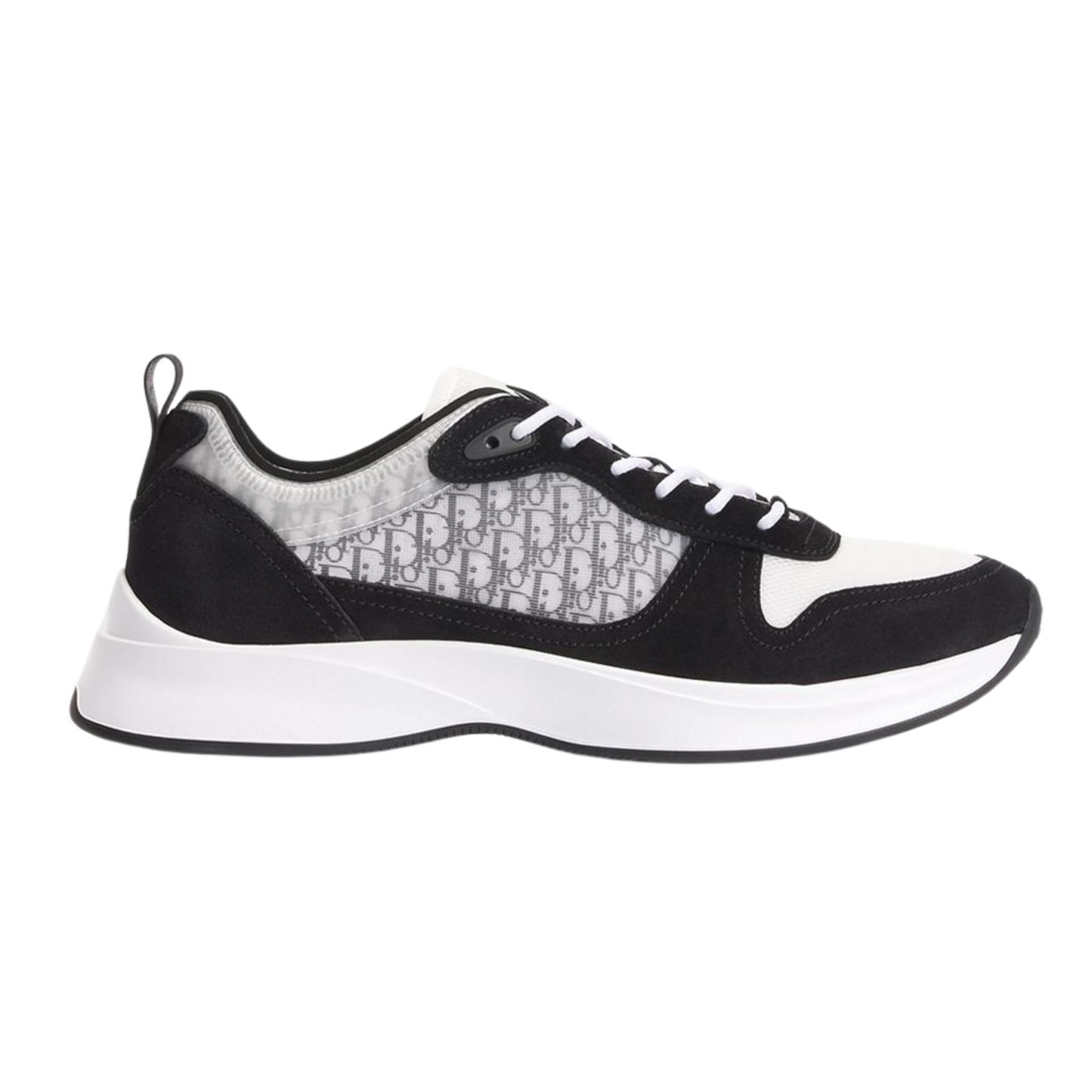 DIOR B25 RUNNER OBLIQUE SNEAKER - BLACK/WHITE