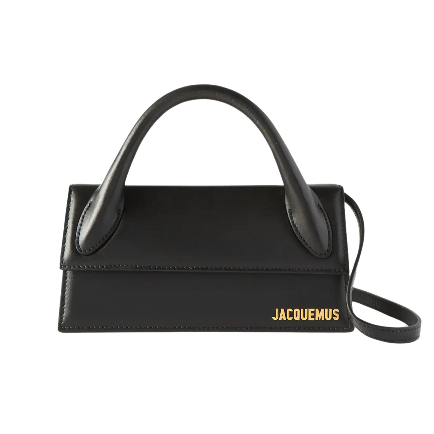JACQUEMUS LE CHIQUITO LONG BAG - BLACK