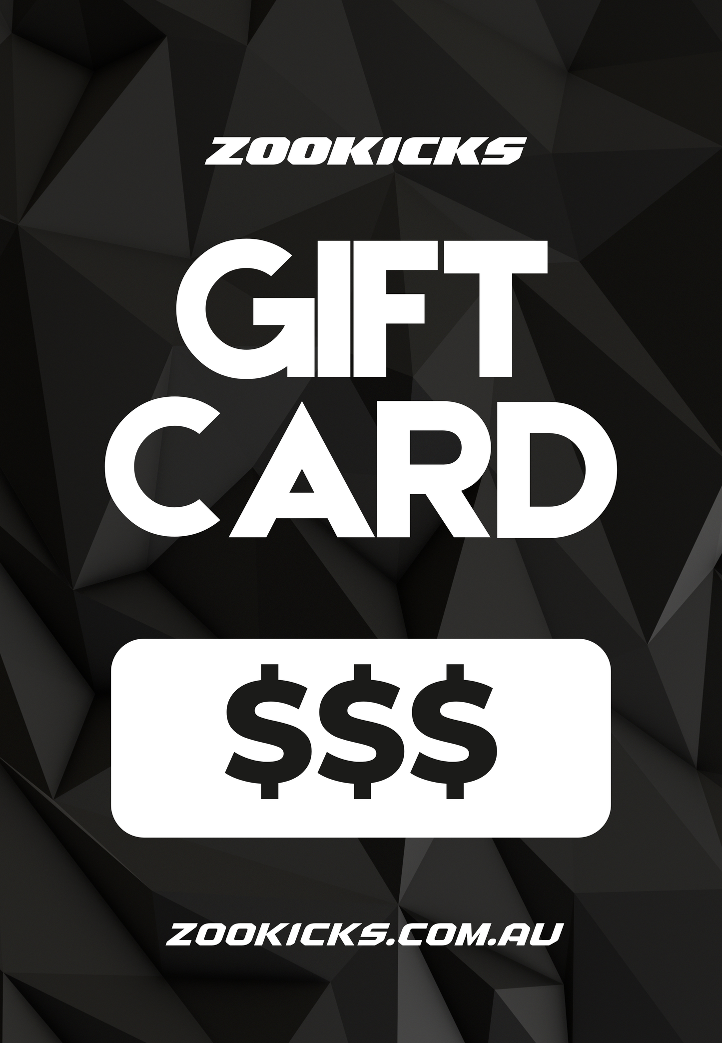 ZOOKICKS GIFT CARD