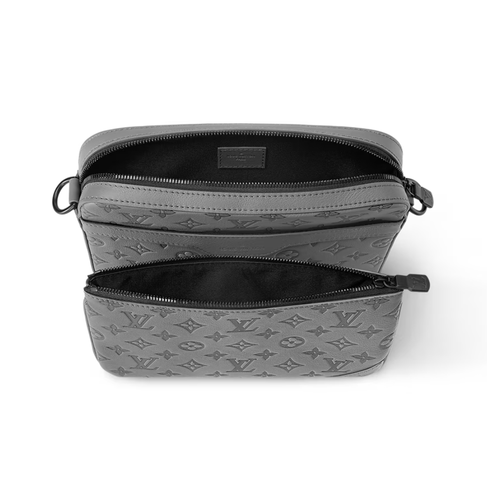 LOUIS VUITTON TRIO MESSENGER BAG - GREY