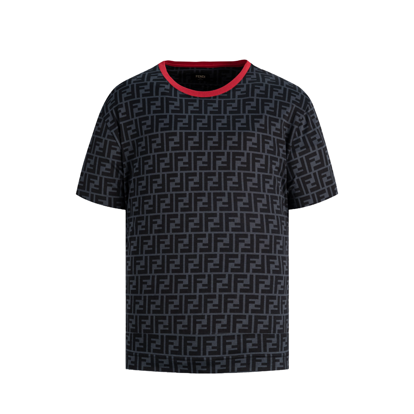FENDI MONOGRAM LOGO - BLACK/RED