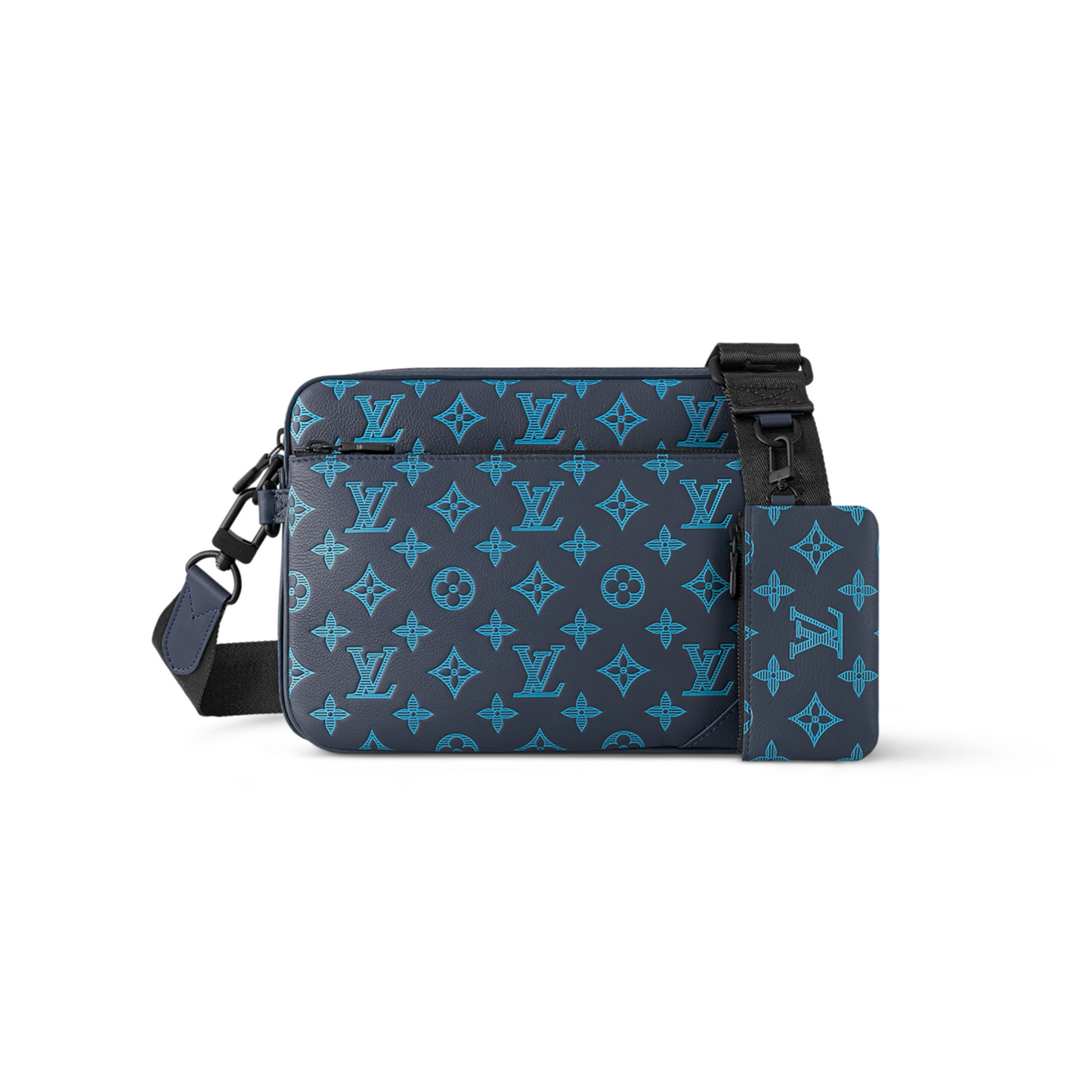 LOUIS VUITTON TRIO MESSENGER BAG - NAVY RIVER BLUE