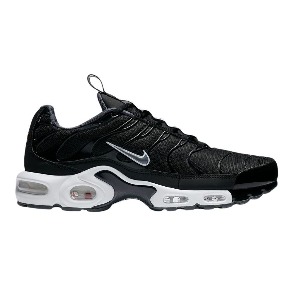 NIKE TN AIR MAX PLUS - BLACK/WHITE TAPED
