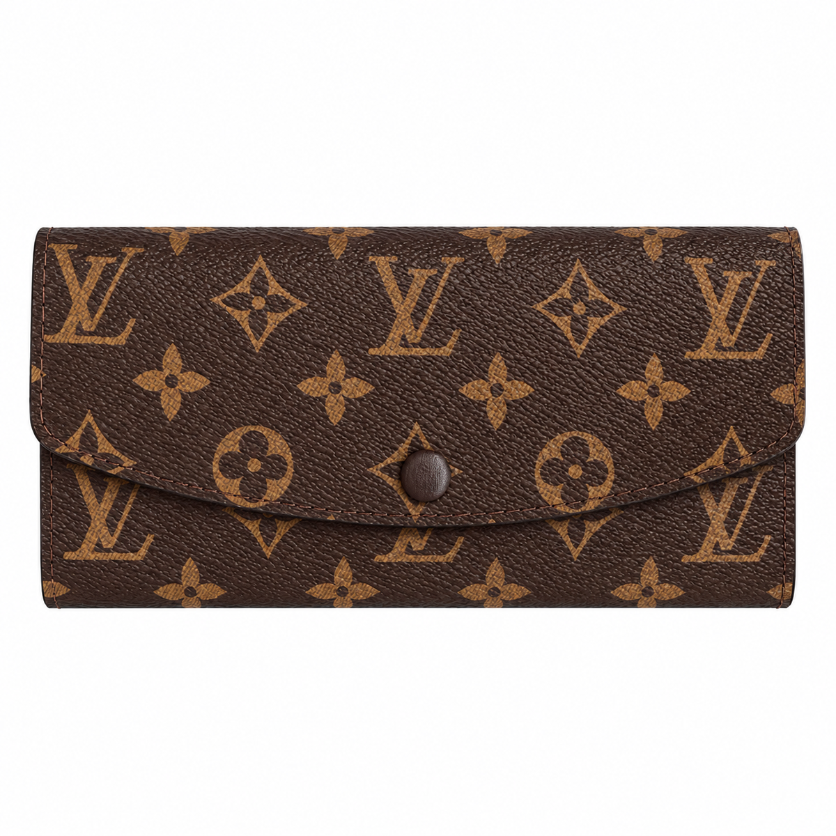 LOUIS VUITTON SARAH MONOGRAM WALLET - BROWN/BROWN