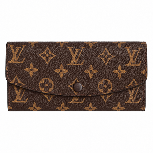 LOUIS VUITTON SARAH MONOGRAM WALLET - BROWN/BROWN