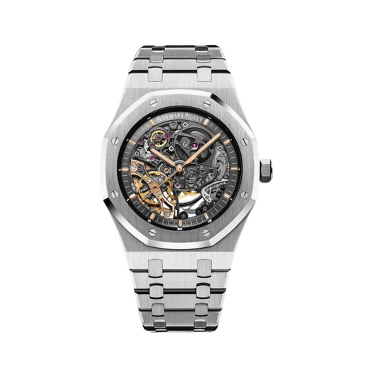AUDEMARS PIGUET ROYAL OAK 41 DOUBLE BALANCE WHEEL - SILVER