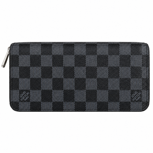 LOUIS VUITTON ZIP DAMIER WALLET - GRAPHITE