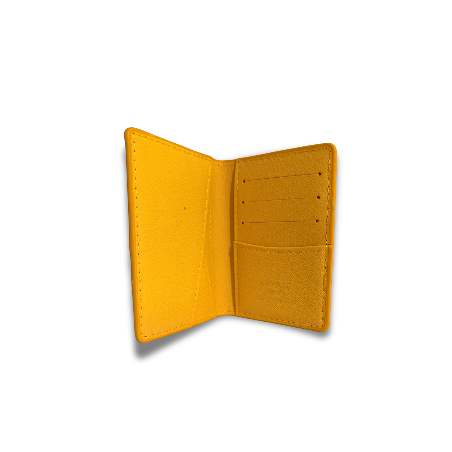 GOYARD FLIP CARD HOLDER - YELLOW
