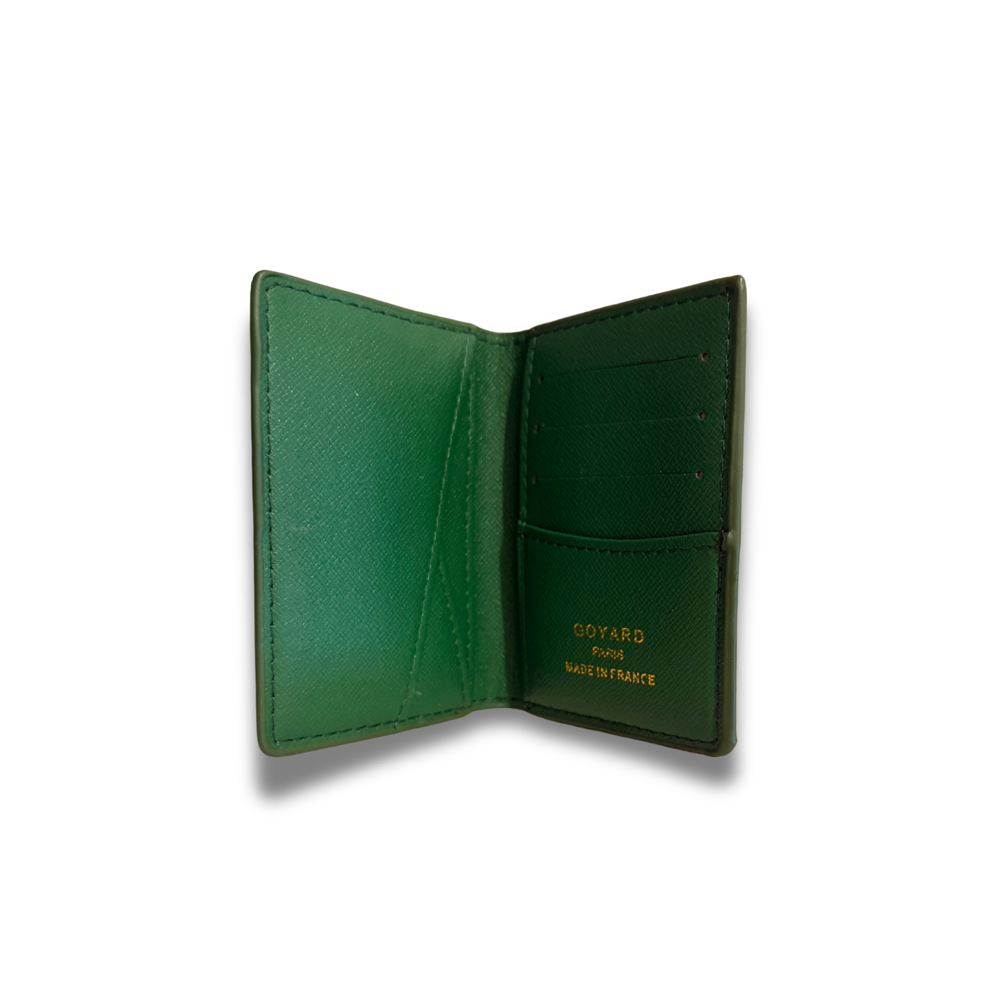 GOYARD FLIP CARD HOLDER - GREEN