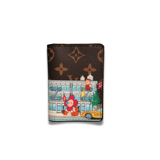 LOUIS VUITTON SOHO FLIP CARD HOLDER - BROWN
