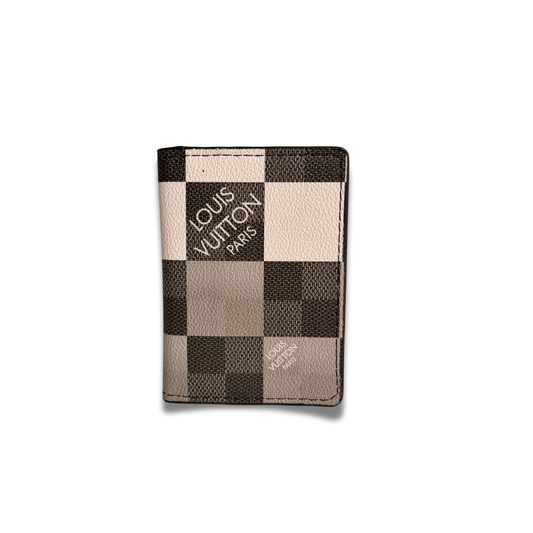 LOUIS VUITTON DAMIER FLIP CARD HOLDER - BLACK/WHITE