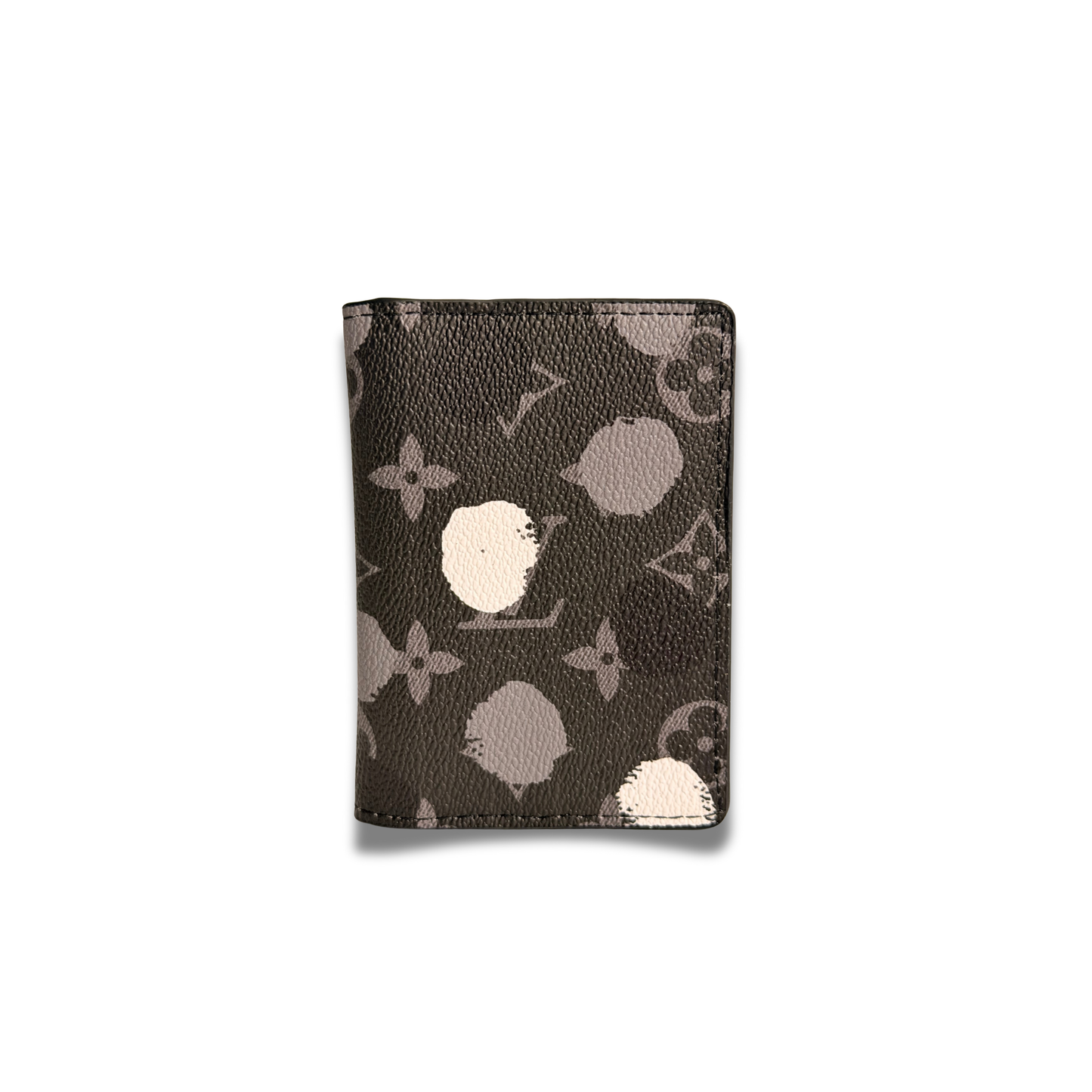 LOUIS VUITTON YAYOI FLIP CARD HOLDER - BLACK
