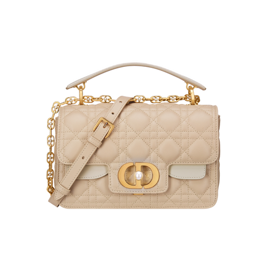 DIOR JOLIE TOP HANDLE BAG - IVORY