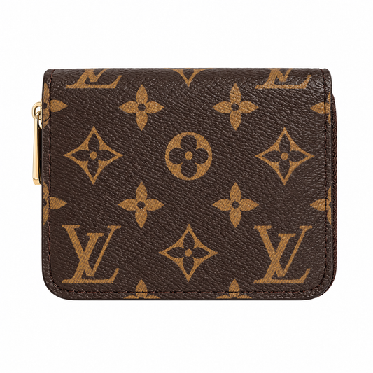 LOUIS VUITTON ZIP COIN PURSE MONOGRAM - BROWN
