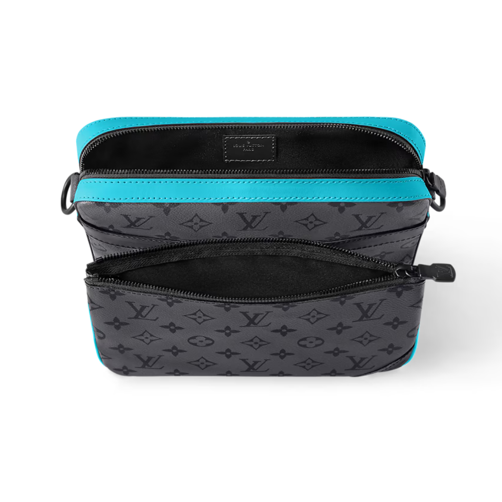 LOUIS VUITTON TRIO MESSENGER BAG MENS - GREY/BLUE – Zookicks