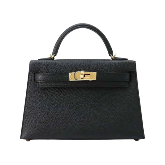 HERMES KELLY II SELLIER BAG - BLACK