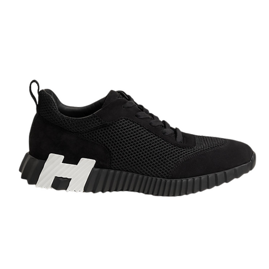 HERMES BOUNCING SNEAKER - BLACK/WHITE LOGO