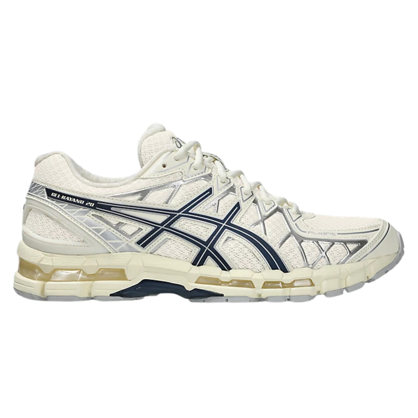 ASICS GEL KAYANO 20 - CREAM/INDEPENDENCE BLUE