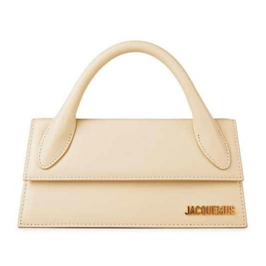 JACQUEMUS LE CHIQUITO MINI TOP HANDLE BAG - CREAM
