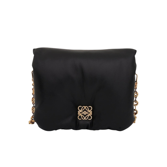 LOEWE PUFFER GOYA BAG - BLACK