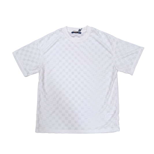 LOUIS VUITTON DAMIER T-SHIRT - WHITE