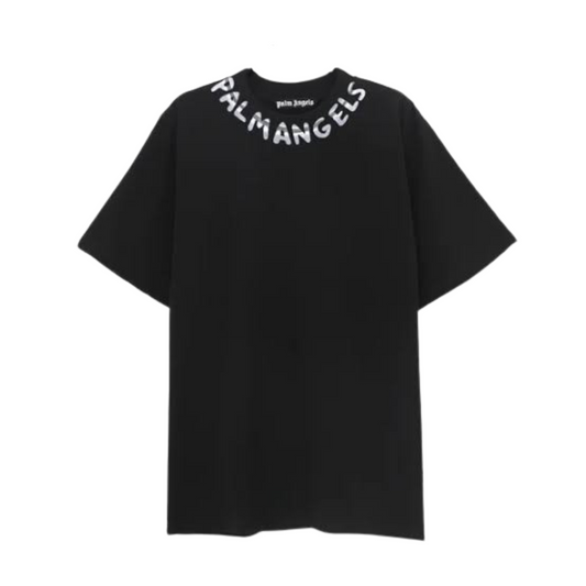PALM ANGELS SEASONAL T-SHIRT - BLACK