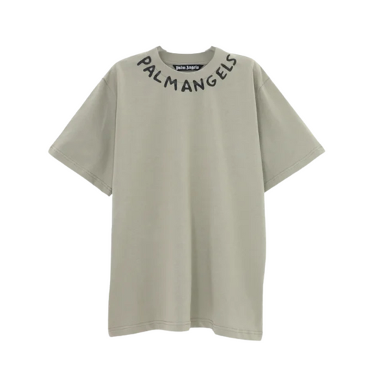 PALM ANGELS SEASONAL T-SHIRT - KHAKI