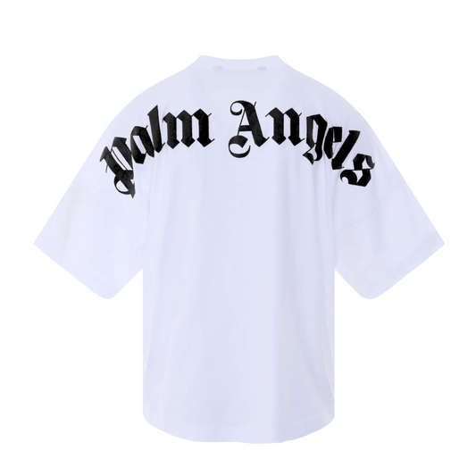 PALM ANGELS LOGO T-SHIRT - WHITE