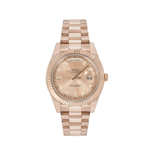 ROLEX DAY DATE 40 ROSE/ROSE DIAL
