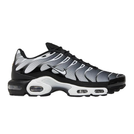 NIKE TN AIR MAX PLUS - BLACK METALLIC SILVER