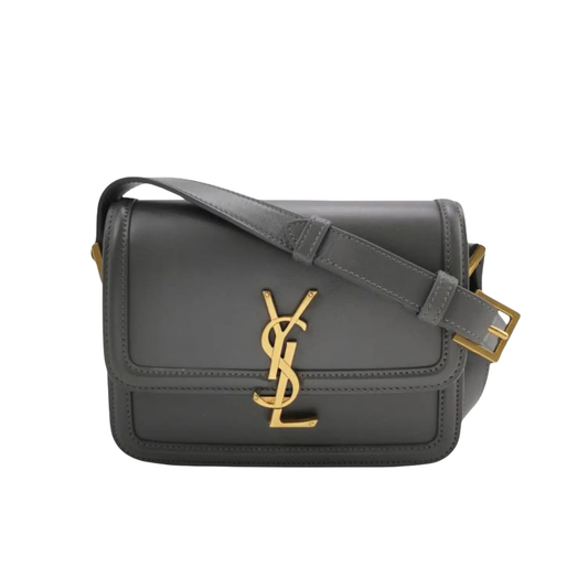 YVES SAINT LAURENT SOLFERINO SHOULDER BAG - BLACK