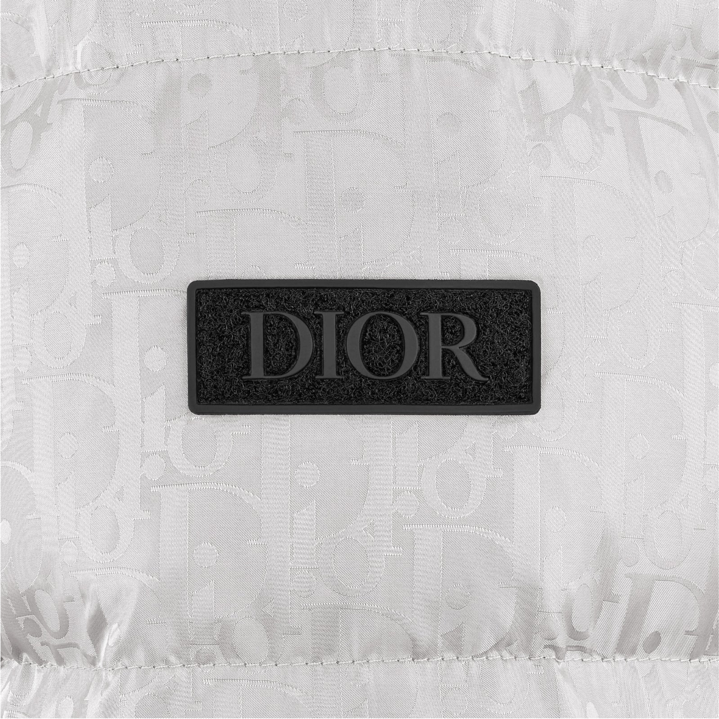 (PRE-ORDER) DIOR OBLIQUE PUFFER JACKET - WHITE