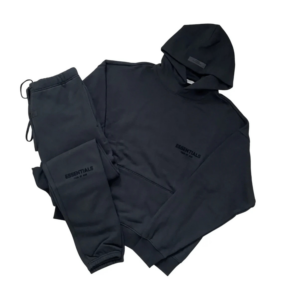 ESSENTIALS TRACKSUIT - BLACK – Zookicks