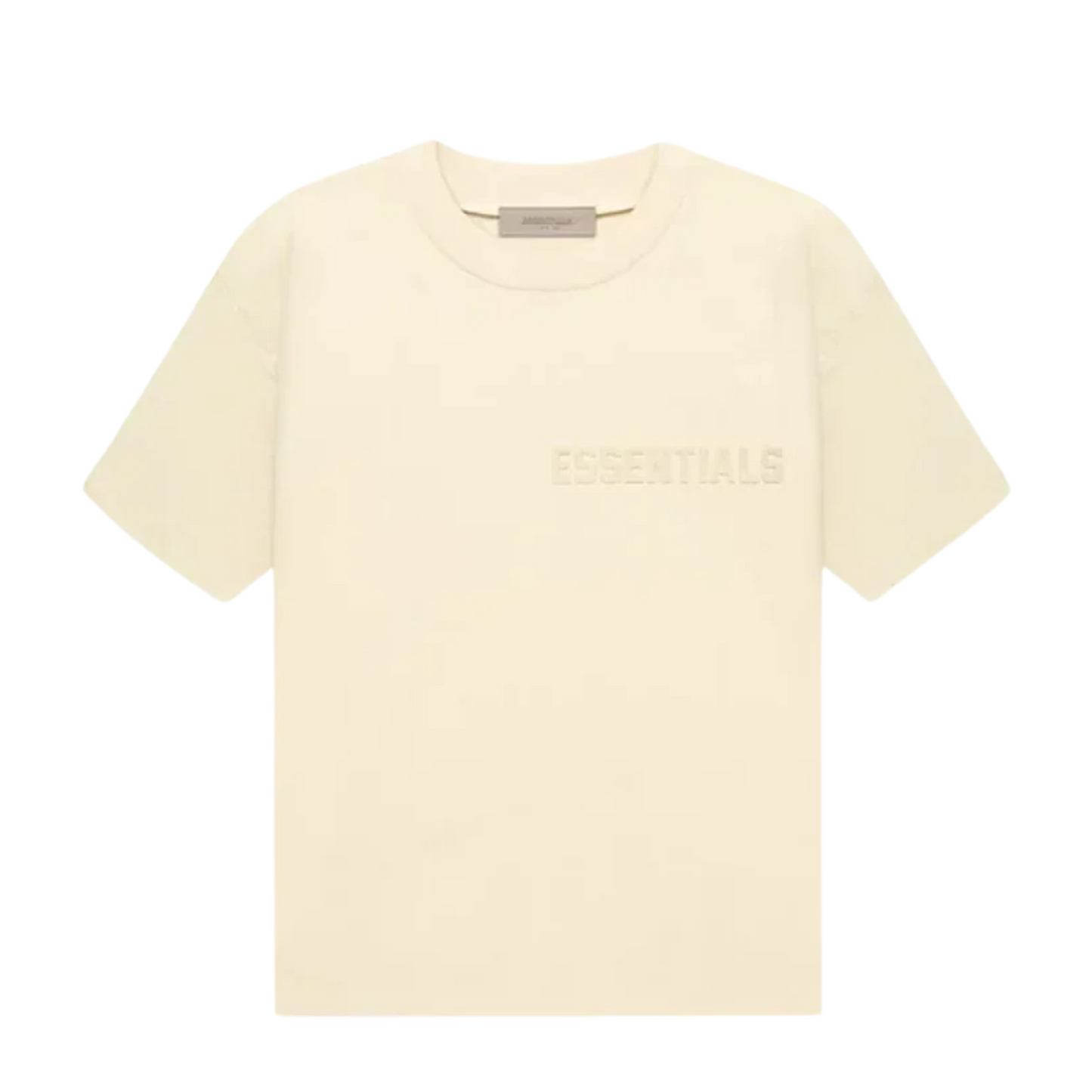 ESSENTIALS FEAR OF GOD T-SHIRT - EGG SHELL
