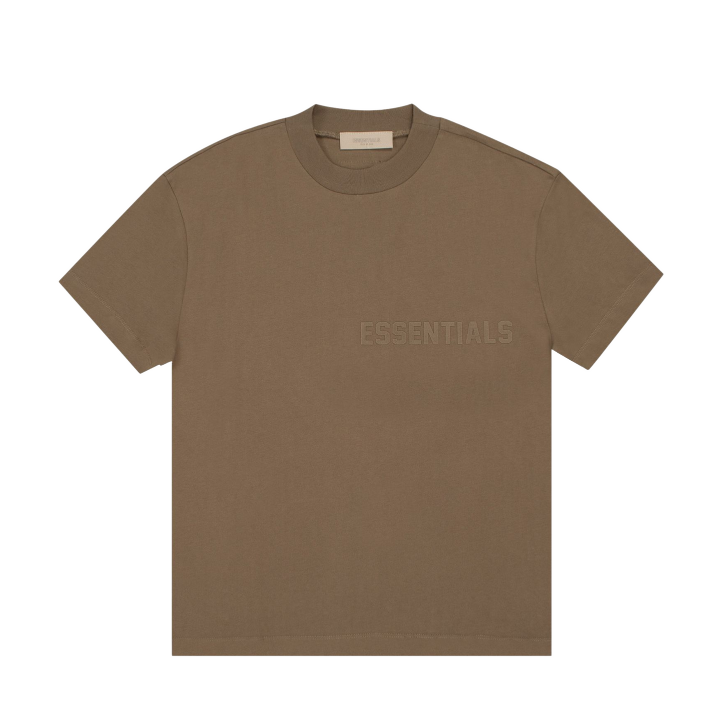 ESSENTIALS FEAR OF GOD T-SHIRT - BROWN