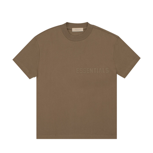 ESSENTIALS FEAR OF GOD T-SHIRT - BROWN