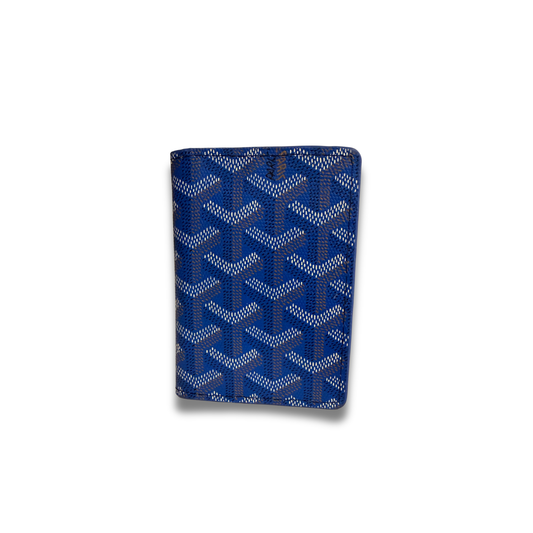 GOYARD FLIP CARD HOLDER - BLUE