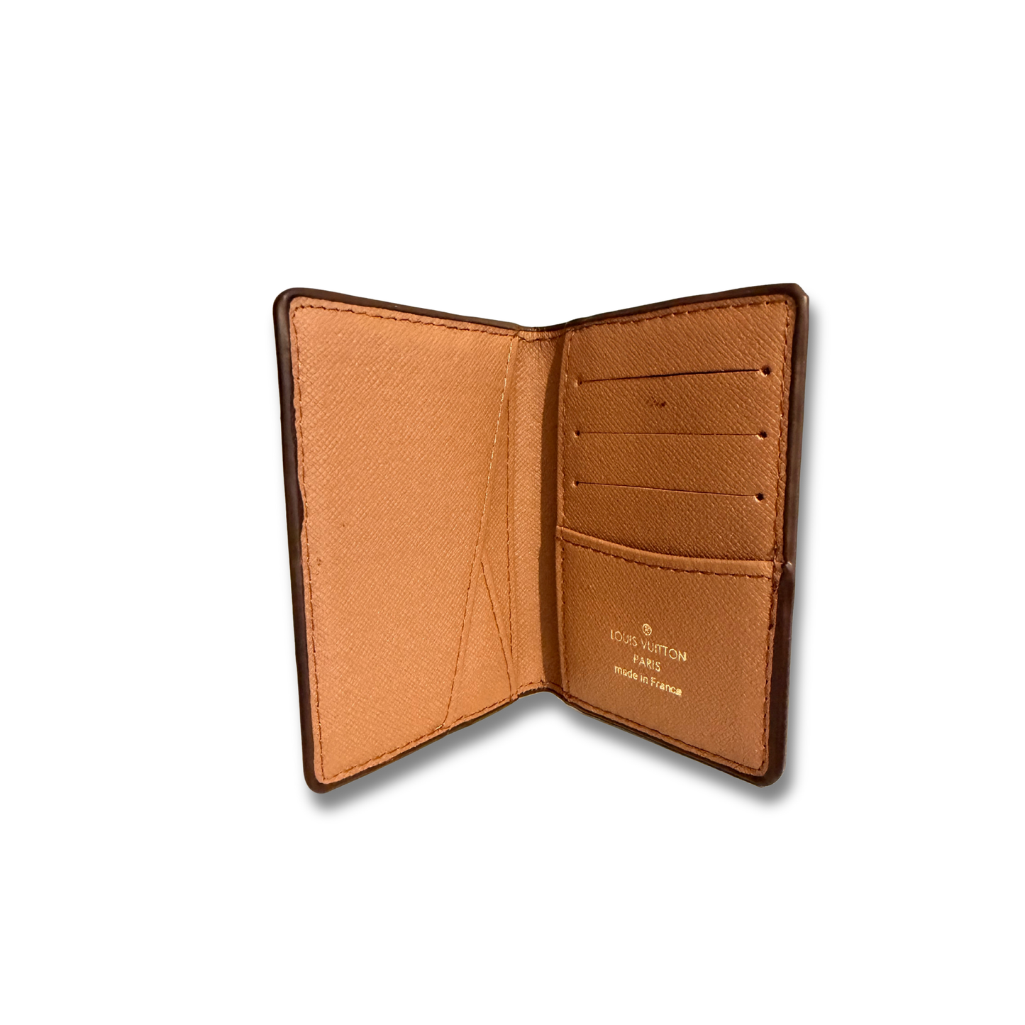 LOUIS VUITTON MONOGRAM FLIP CARD HOLDER - BROWN/BROWN