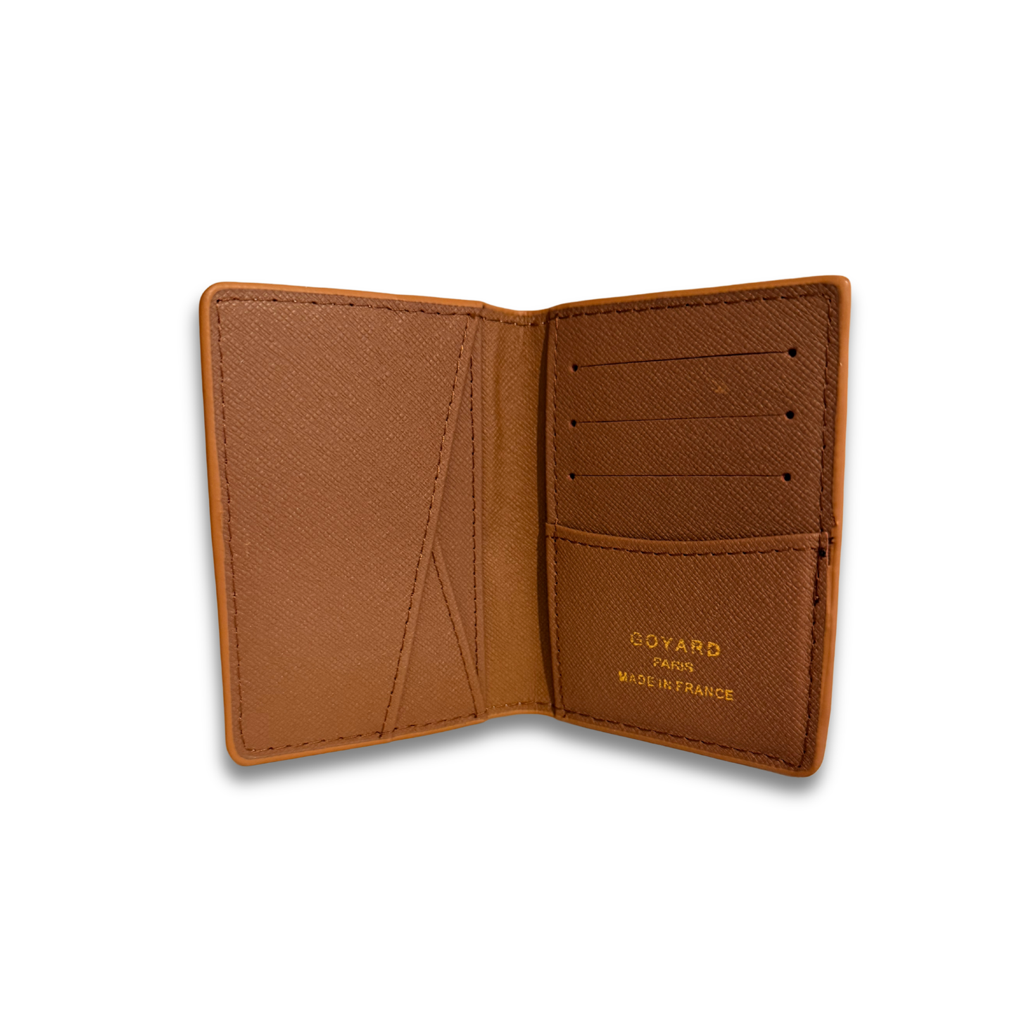 GOYARD FLIP CARD HOLDER - BEIGE