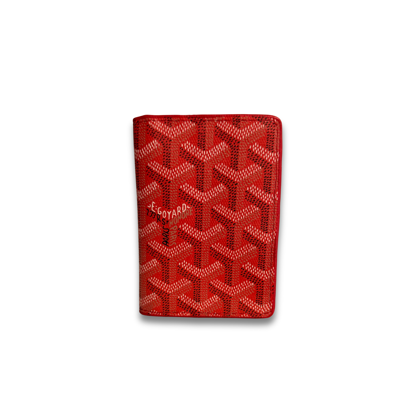 GOYARD FLIP CARD HOLDER - RED